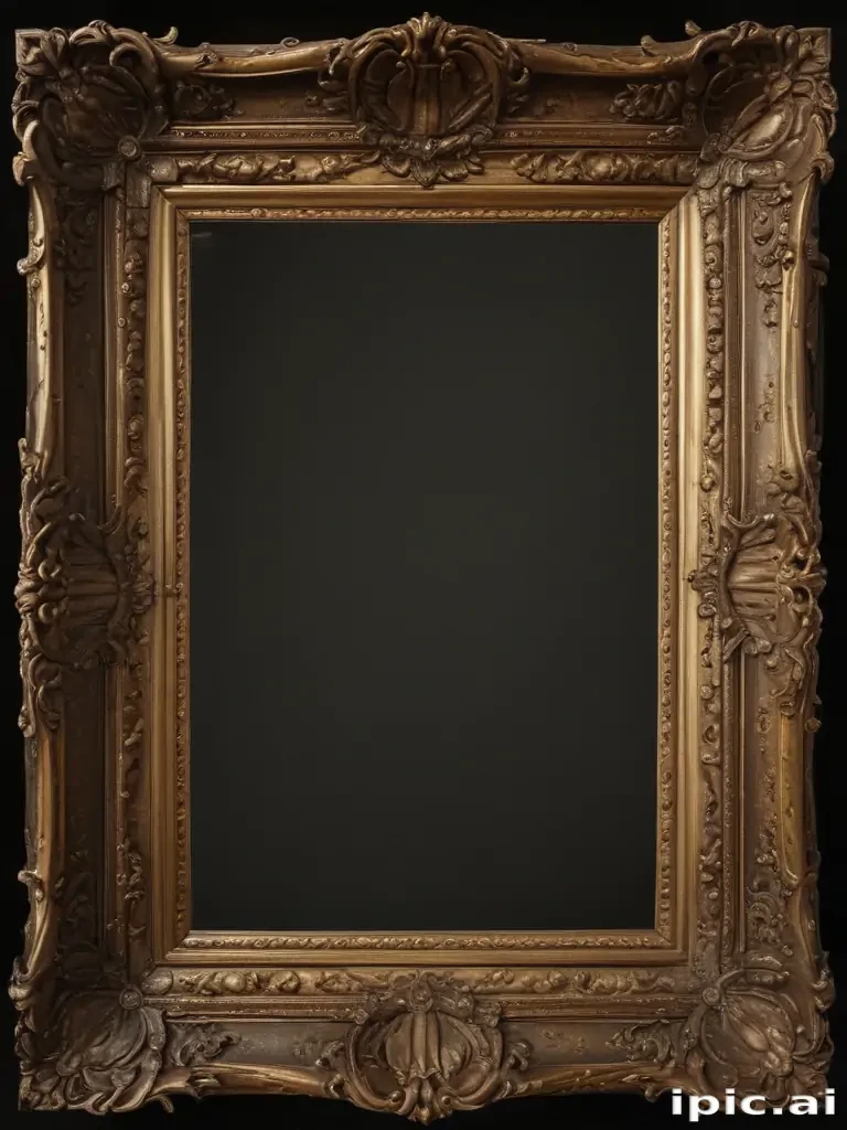 antique frame png