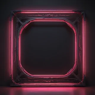 neon frame