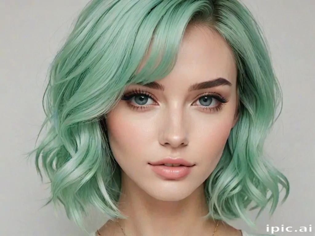 aesthetic mint green