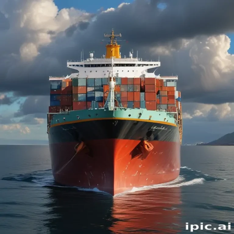 container ship