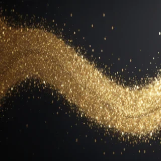 black gold glitter background