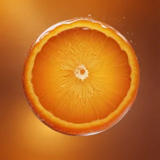 cute orange background