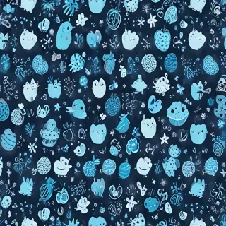 cute backgrounds blue