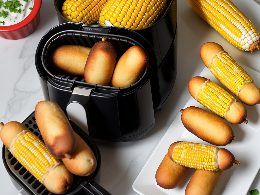 air fryer mini corn dogs