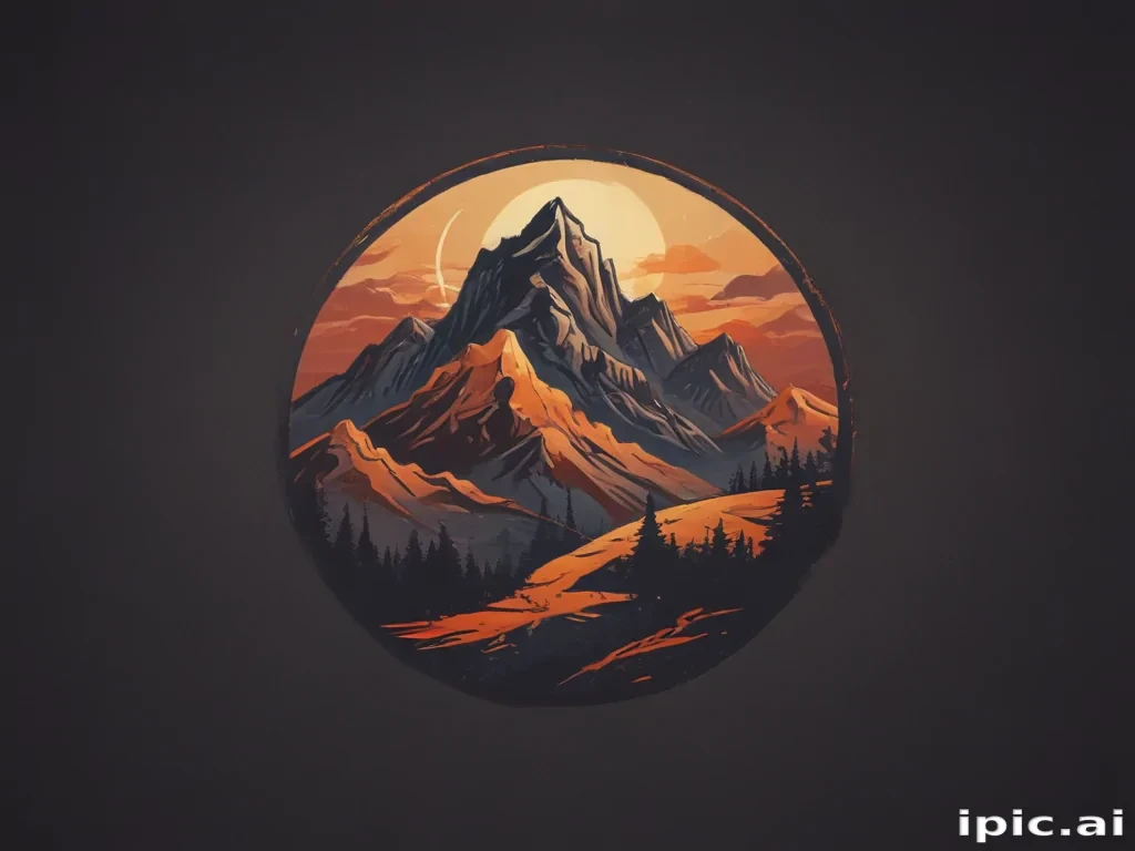 mountain logo png