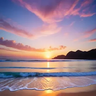 ios beach wallpaper