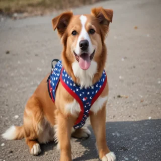 american eagle dog
