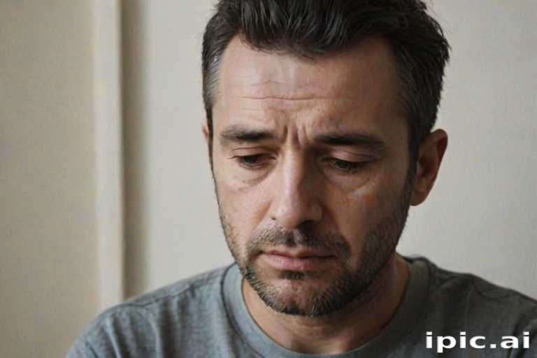 man in sad
