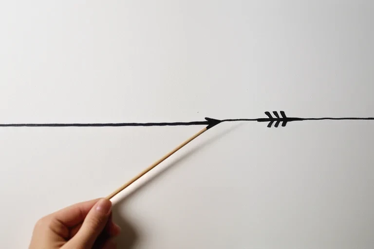 hand drawn arrow