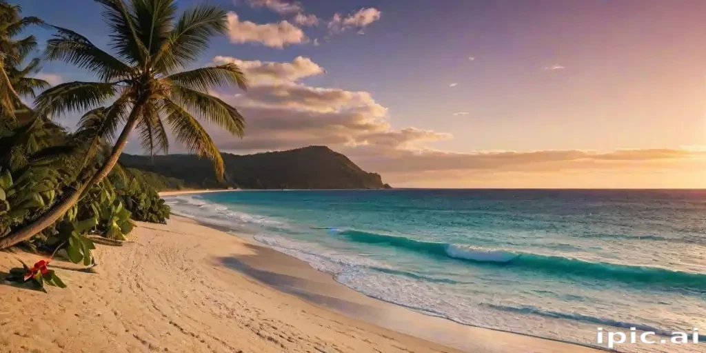 christmas beach wallpaper