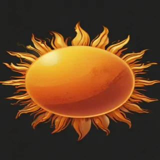 sun clipart no background