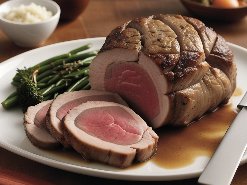 pork loin rib eye roast