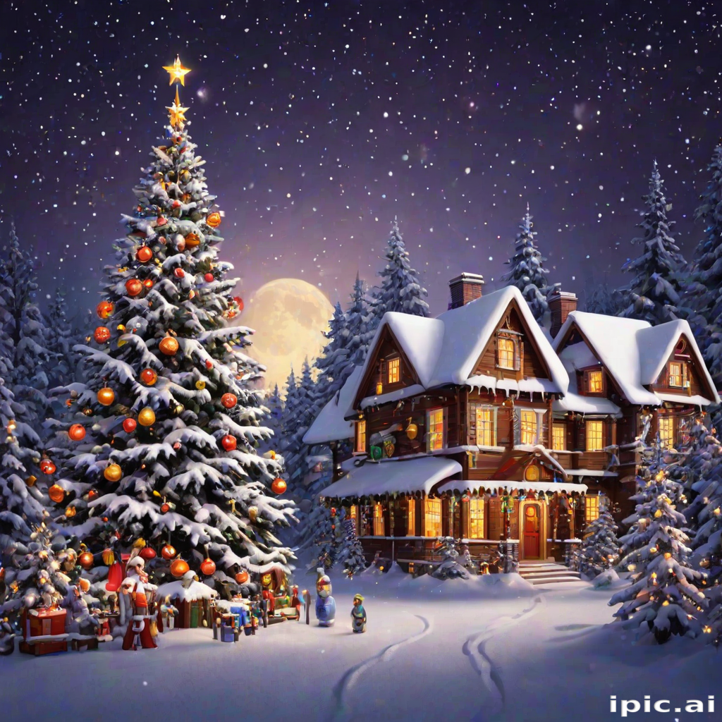 astetic christmas wallpaper