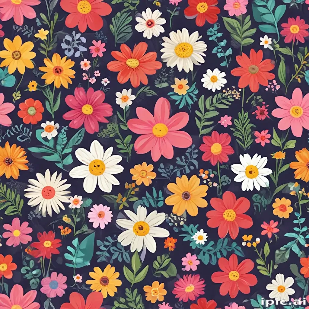 cartoon flowers png