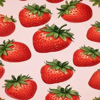strawberry wallpaper aesthetic