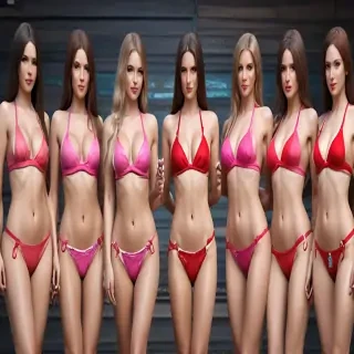 ai bikini girls