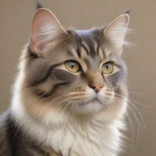 vintage cat drawing