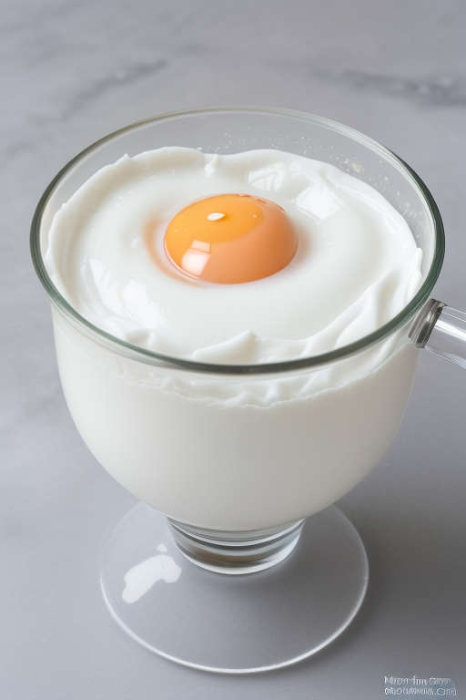 1/4 cup egg white calories