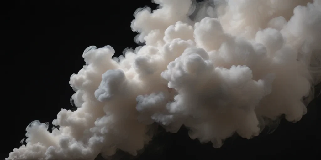 smoke no background