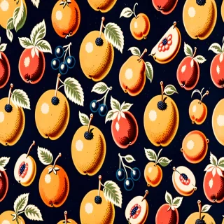 vintage fruit