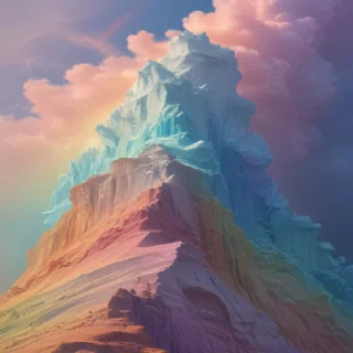 pastel rainbow bg