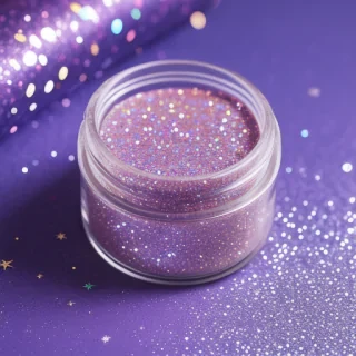 glitter transparent