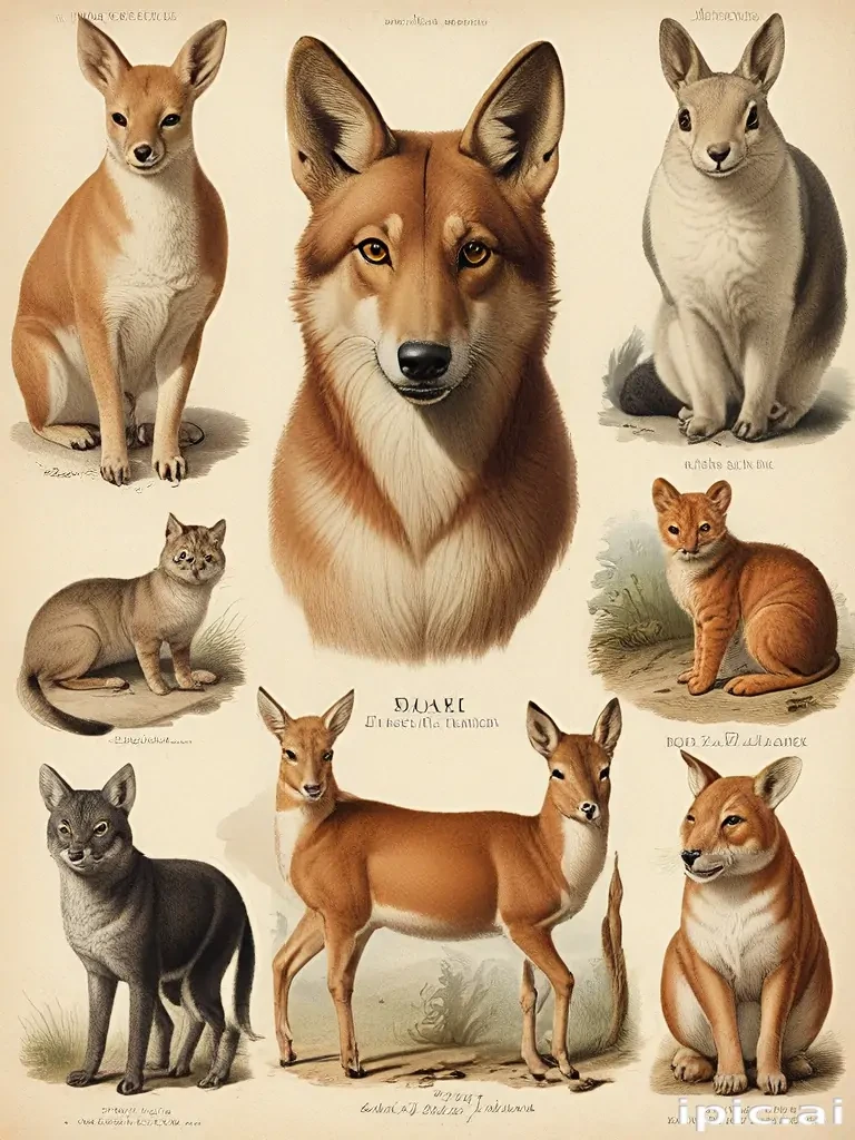 vintage illustrations animals