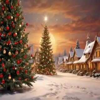 christmas background cute