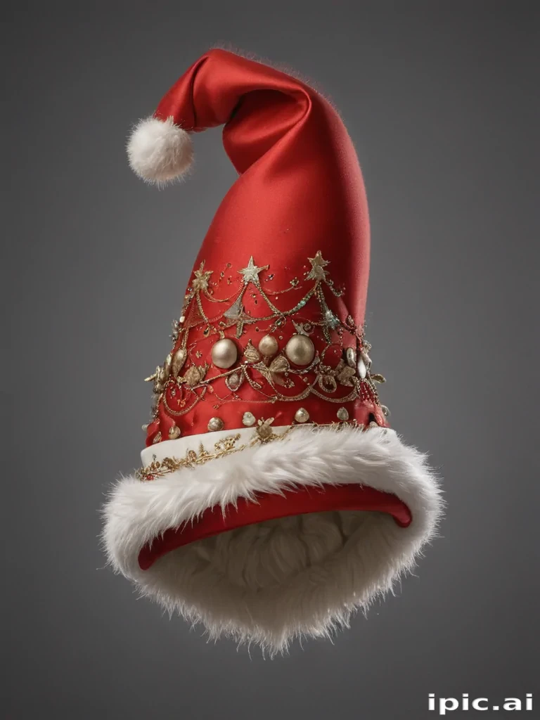 christmas hat no background