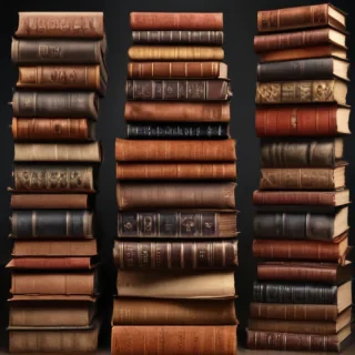 stacked books clip art