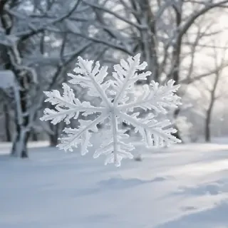 snow transparent