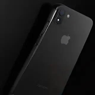 black background phone