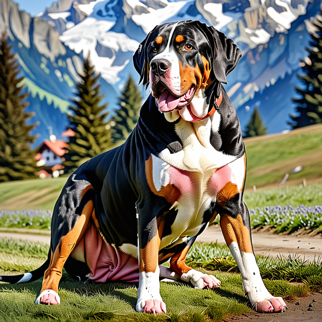 greater swiss mountain dog