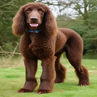 irish water spaniel