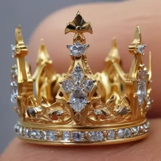 kings crown piercing