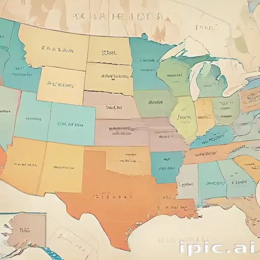 us states map