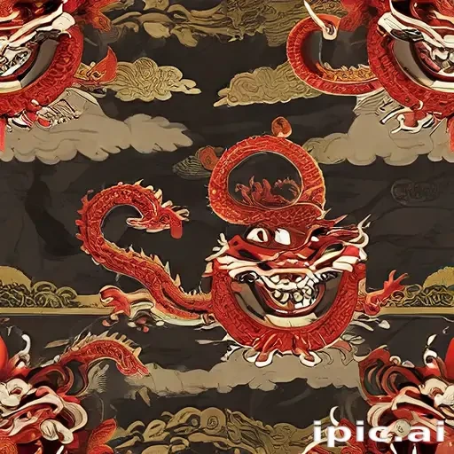 chinese dragon background