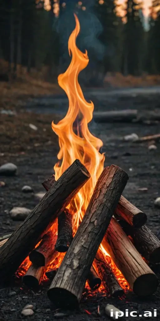 camp fire png