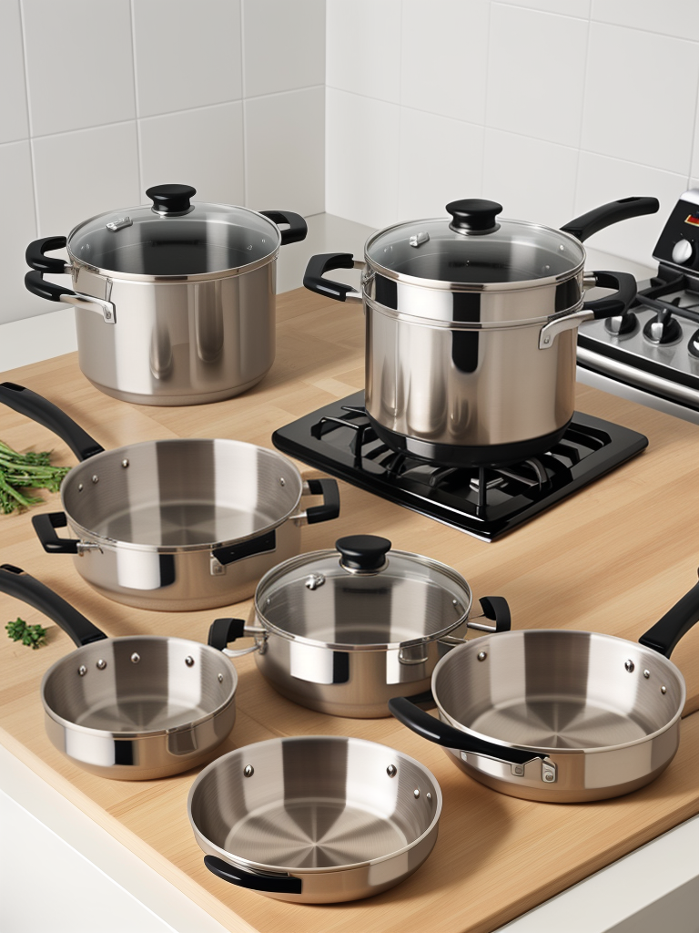 ceramic or stainless steel cookware