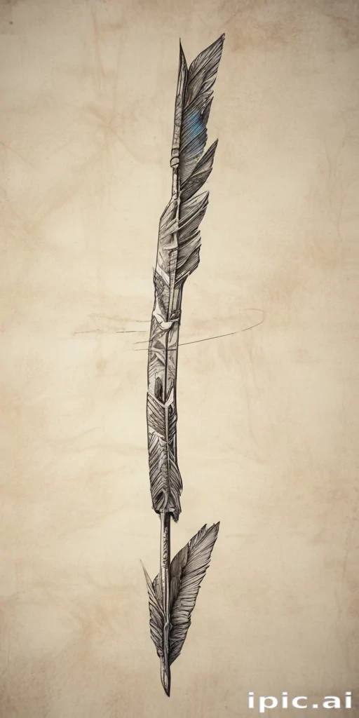 hand drawn arrow