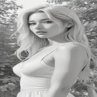 aesthetic line art