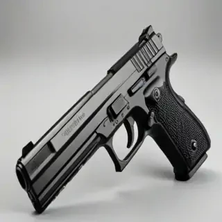 gun no background