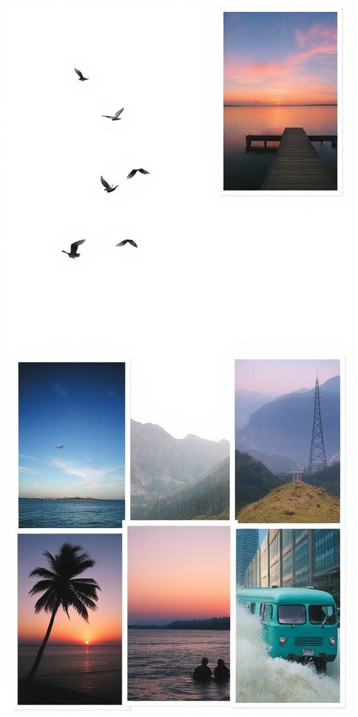 collage wallpapers aesthetic