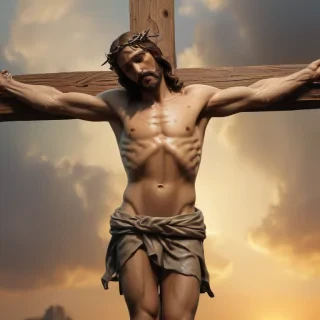 pics of jesus on the cross