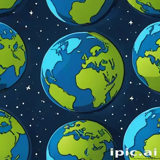 cartoon picture planet earth