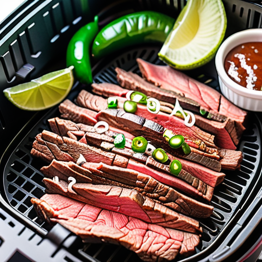 carne asada in air fryer