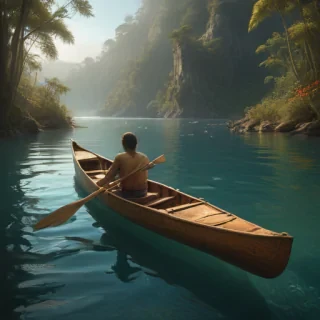 canoeing png