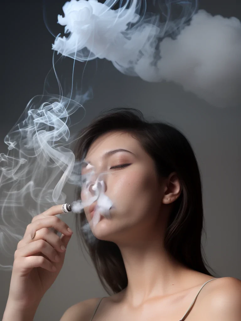 cigarette smoke transparent
