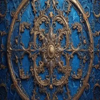 blue pattern background