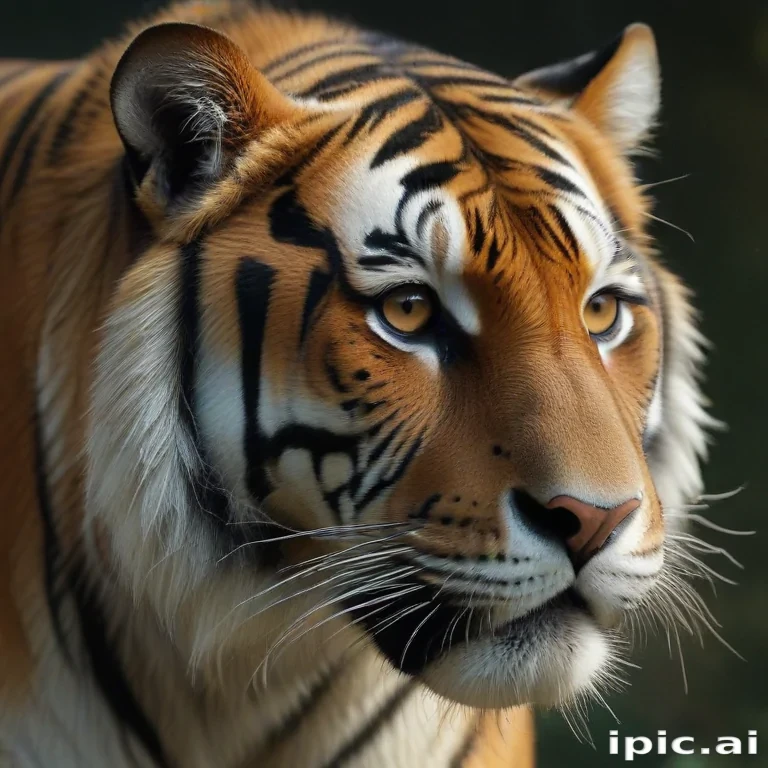 tiger transparent